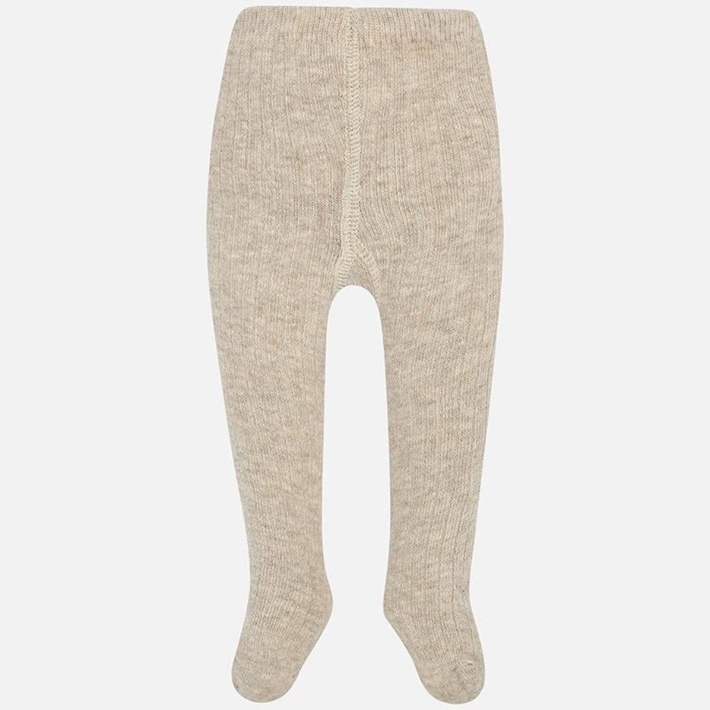 Mayoral baby ribbed tights NWT size 6m, 12m